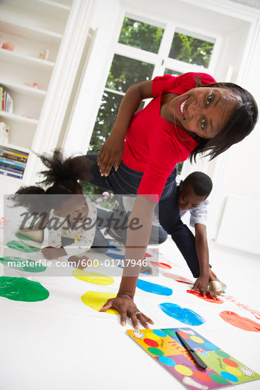 Children Playing Games In Africa