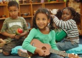 Children Playing Musical Instruments Images