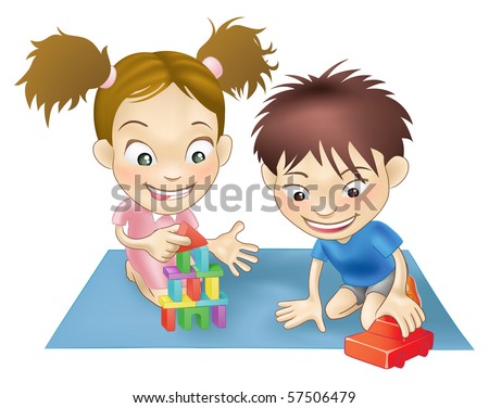 Children Playing With Toys Images