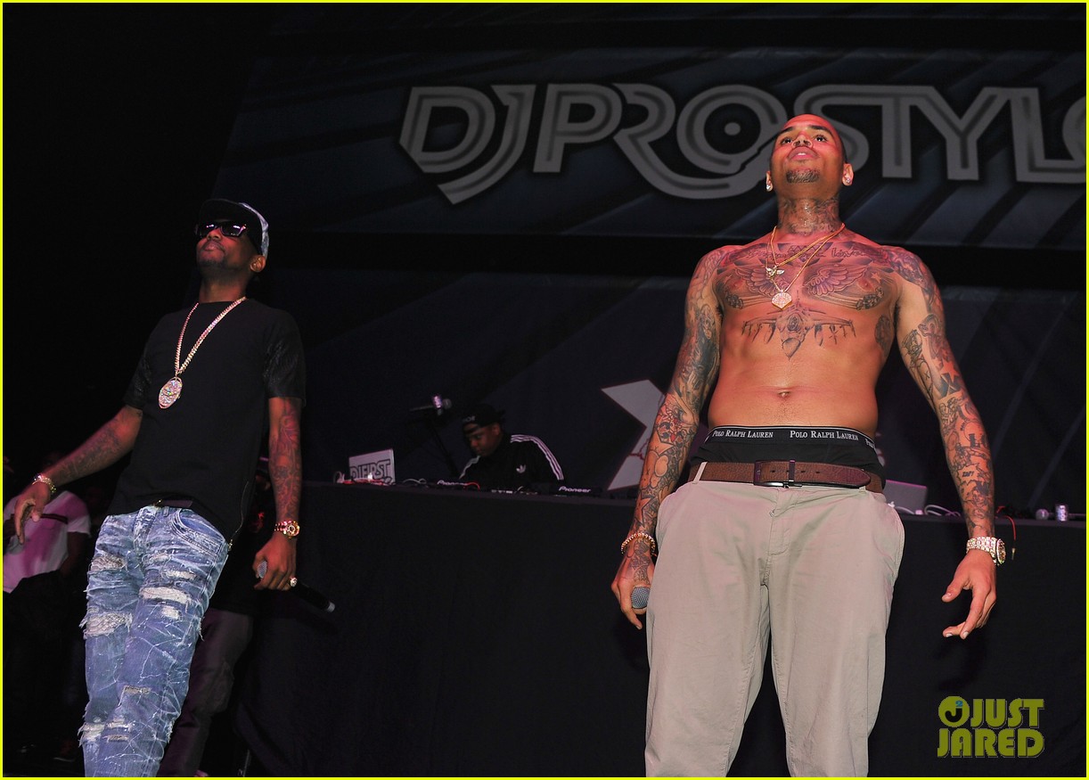 Chris Brown 2013 Pictures Shirtless