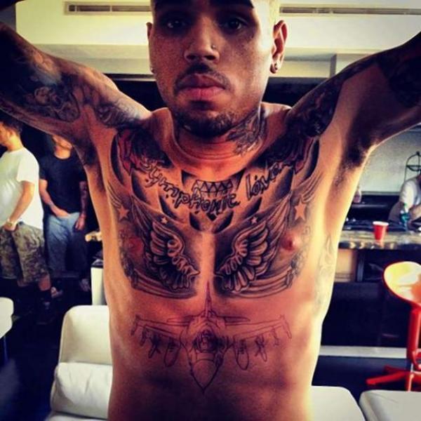 Chris Brown 2013 Shirtless