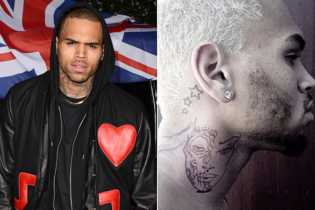 Chris Brown 2013 Tattoos