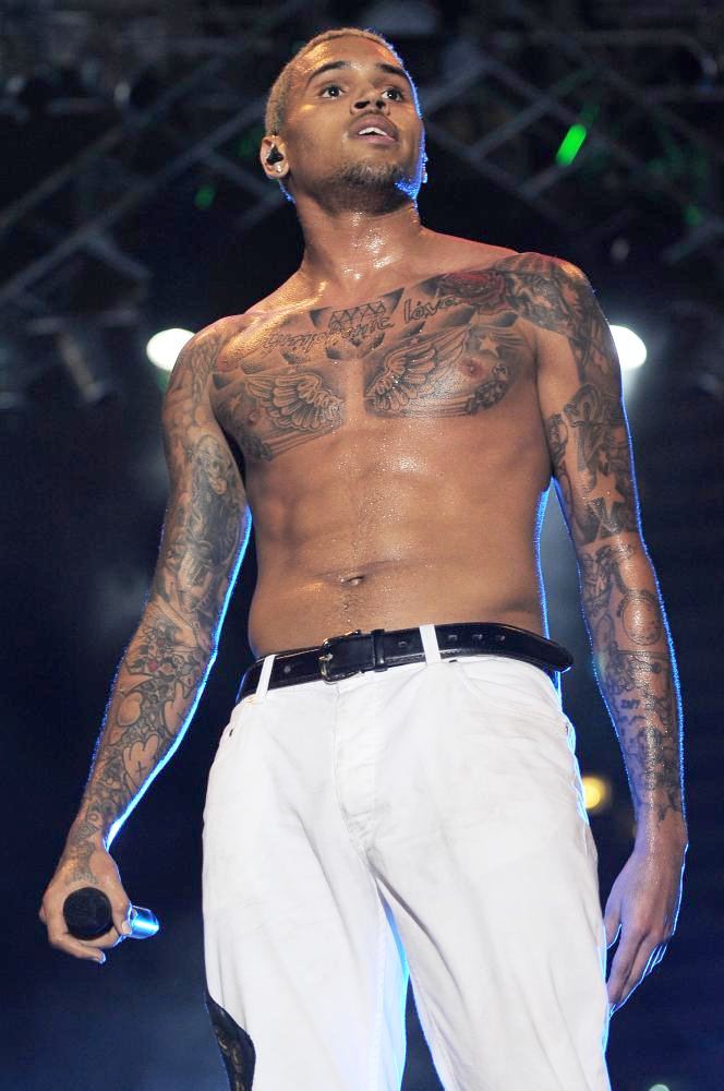 Chris Brown Body Pictures