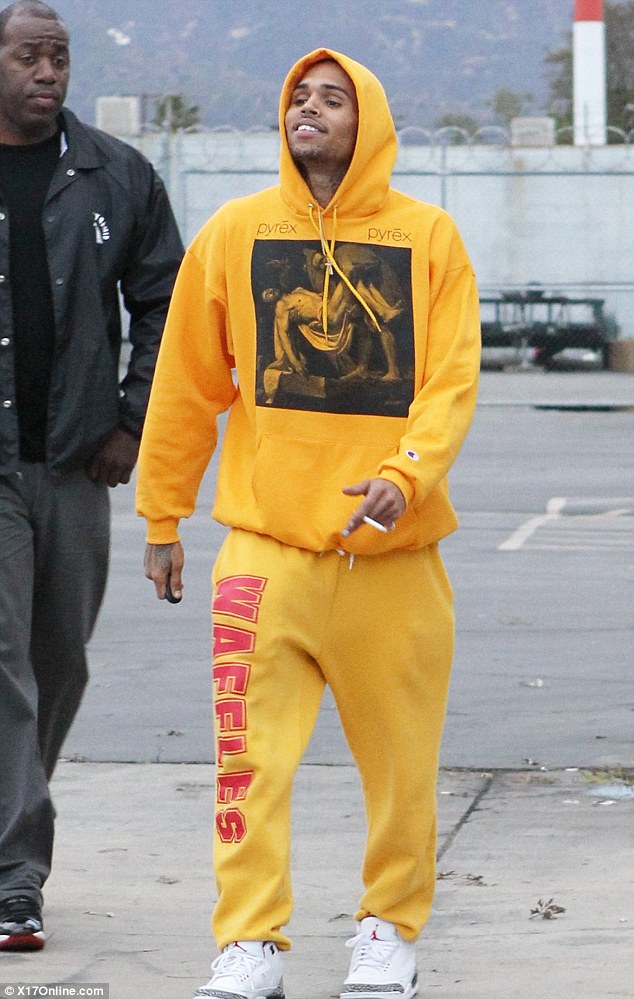 Chris Brown Bodyguard 2008