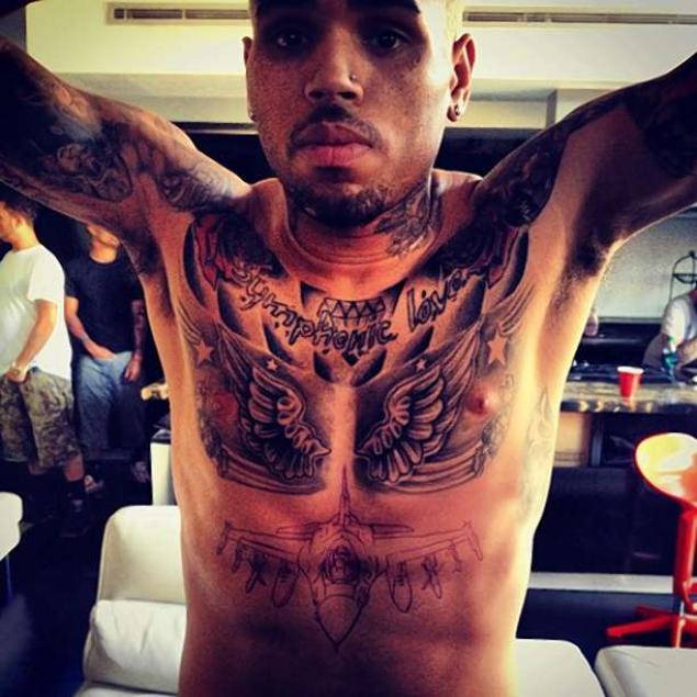 Chris Brown Neck Tattoo Meaning