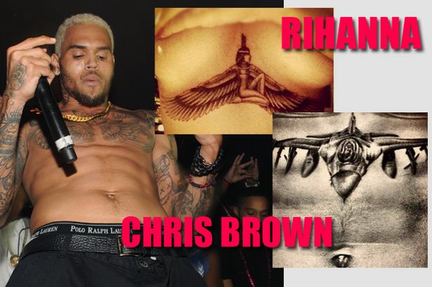 Chris Brown Rihanna Tattoo Fake