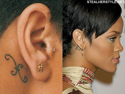 Chris Brown Rihanna Tattoo On His Neck