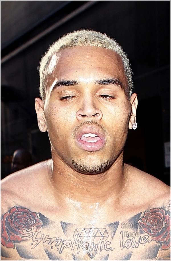 Chris Brown Tattoo On Chest