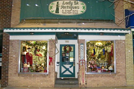 Christmas Shop Front Windows