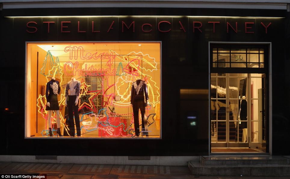 Christmas Shop Front Windows