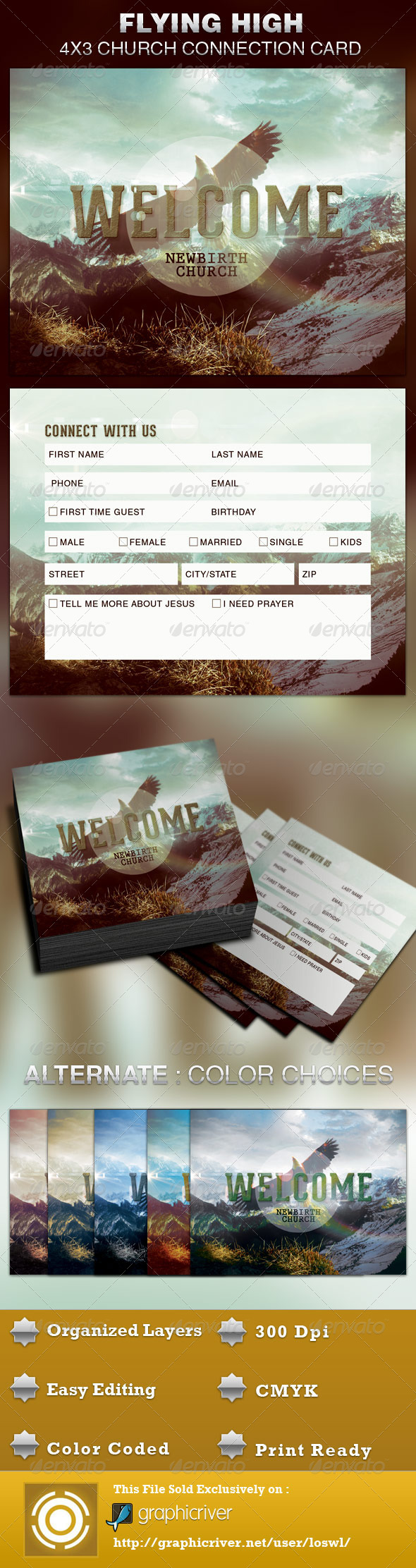 Church Membership Card Template