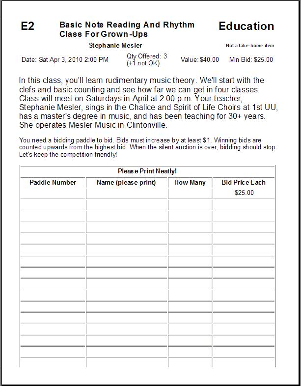 Church Membership Form Sample