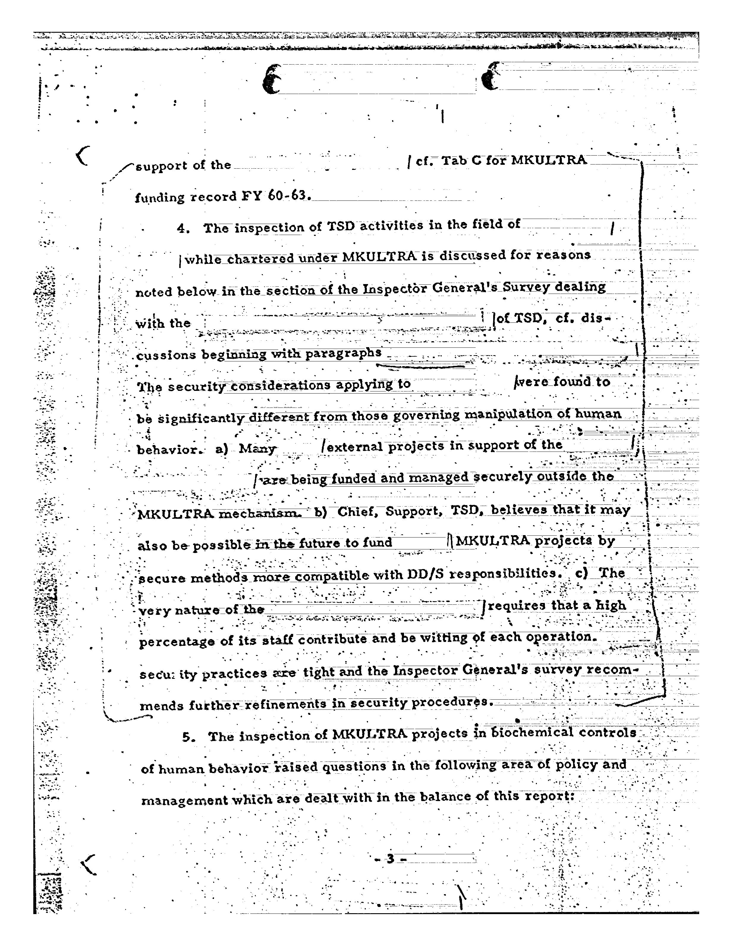 Cia Declassified Documents Mk Ultra