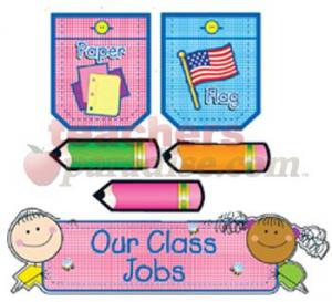 Classroom Jobs Clipart