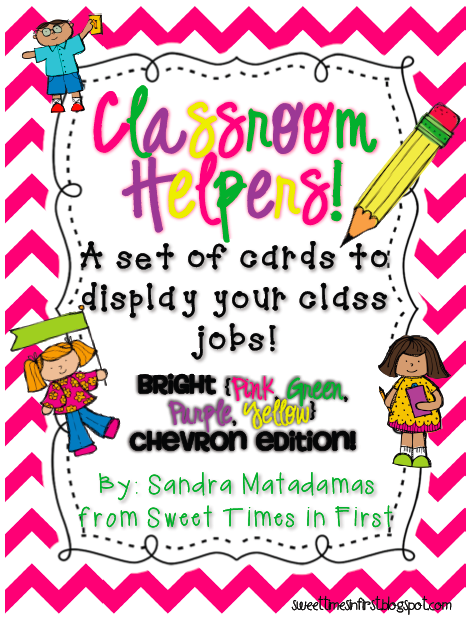 Classroom Jobs Clipart