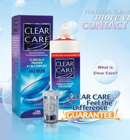 Clear Care Contact Lens Solution