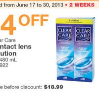 Clear Care Contact Lens Solution Costco