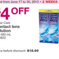 Clear Care Contact Lens Solution Costco