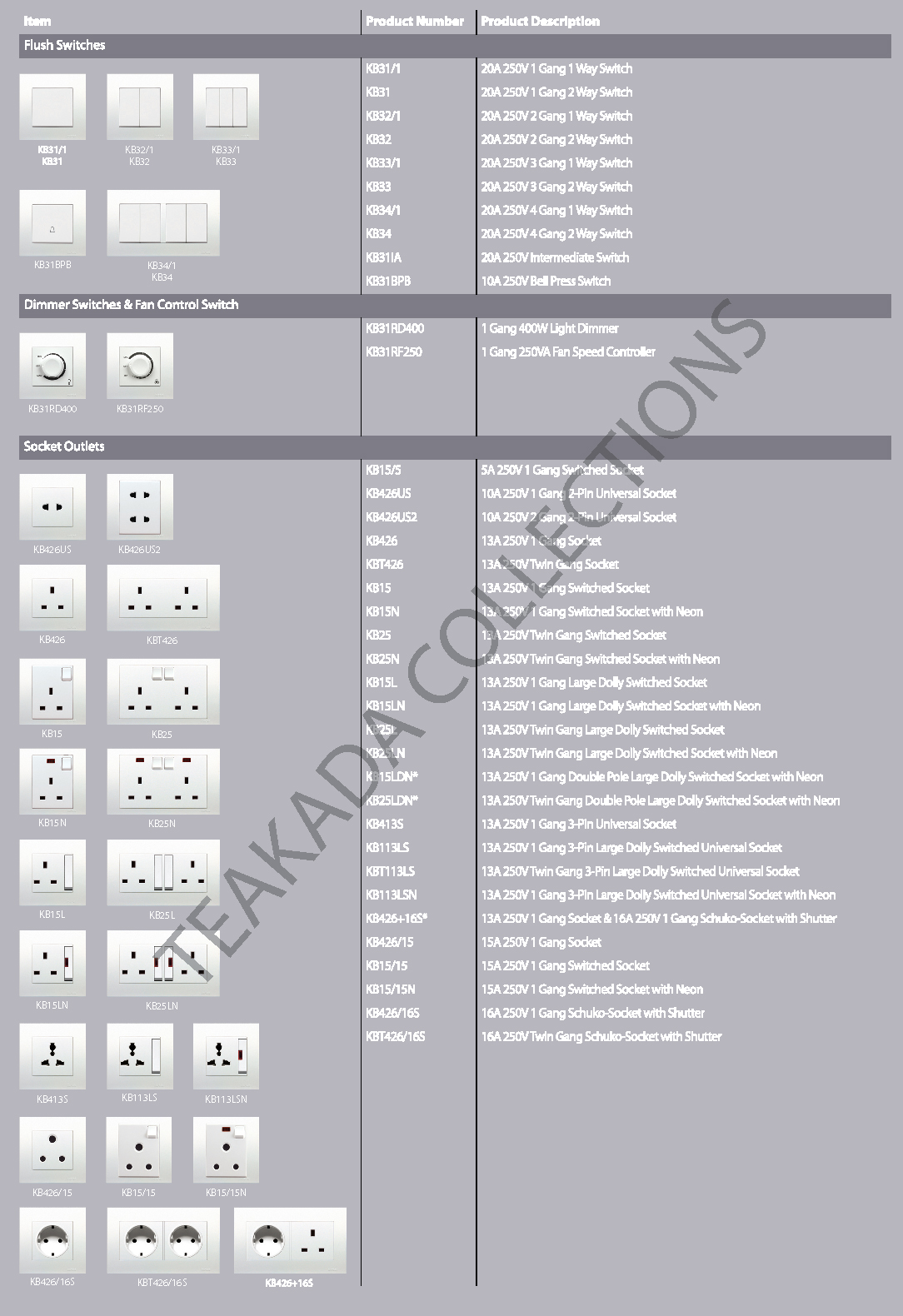 Clipsal Light Switch With Dimmer