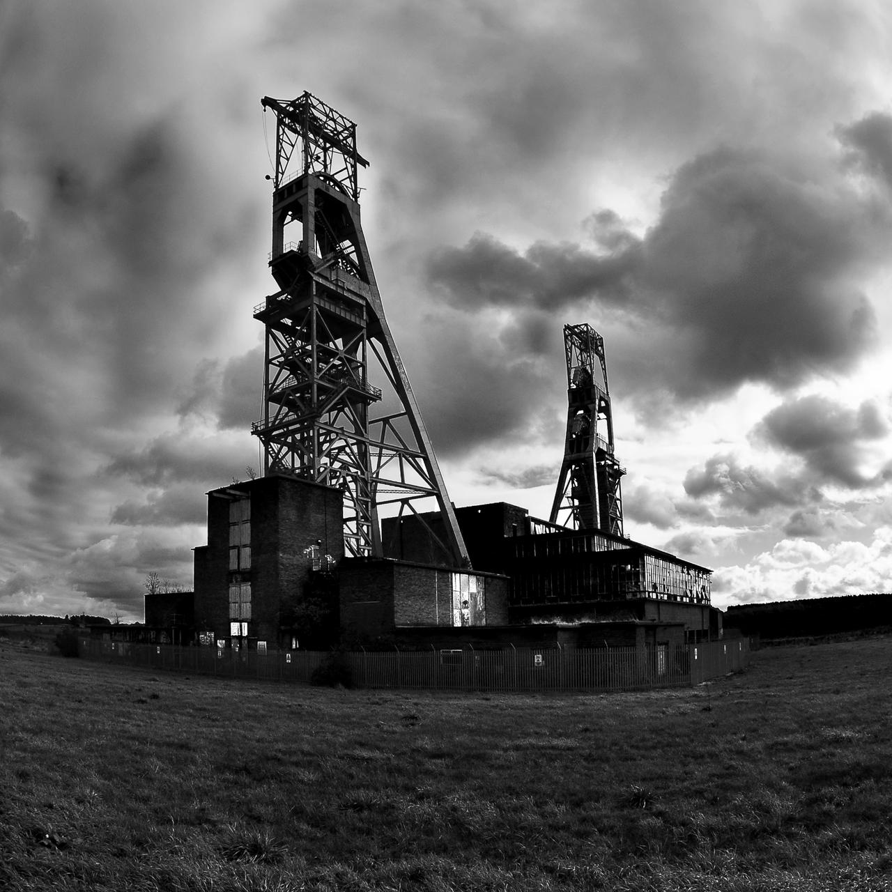 Clipstone Colliery Demolition