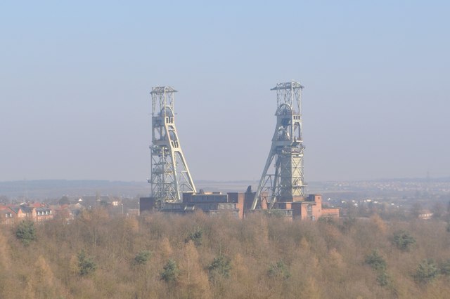 Clipstone Colliery Demolition