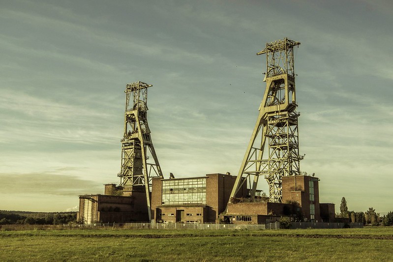 Clipstone Colliery Demolition