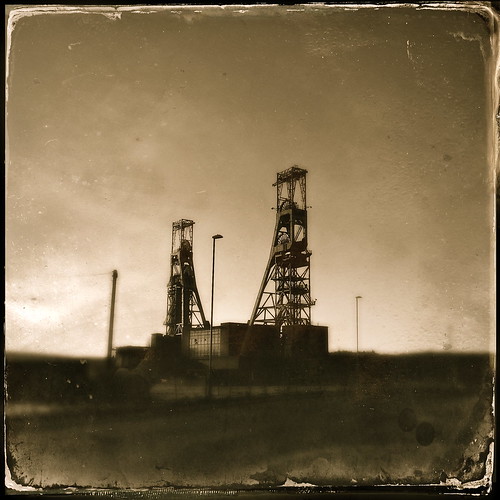 Clipstone Colliery Headstocks