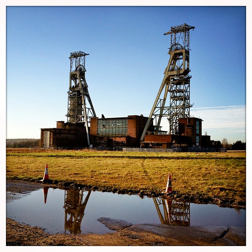 Clipstone Colliery Headstocks