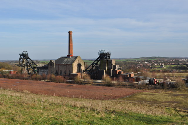 Clipstone Colliery Headstocks