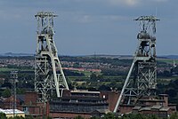 Clipstone Colliery Headstocks