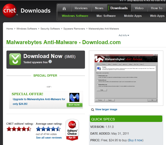 Cnet Download Malwarebytes