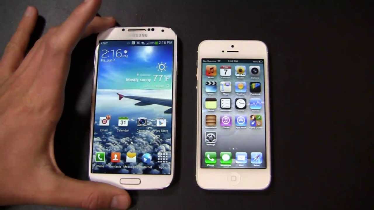 Cnet Iphone 5s Vs Galaxy S4