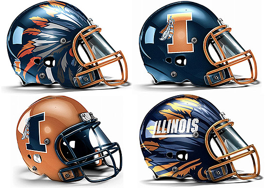 College Football Helmets 2013