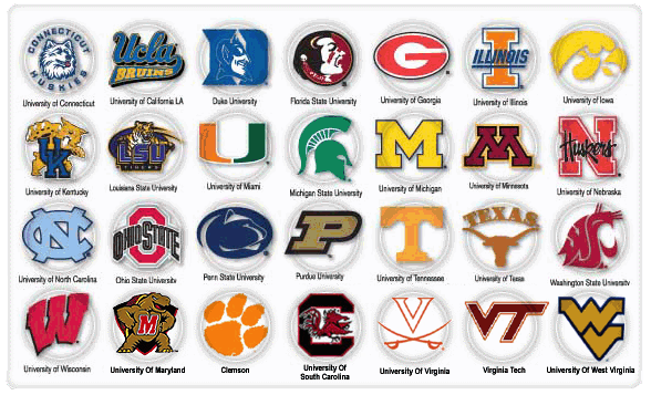 College Football Logos Pictures