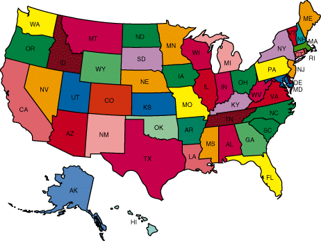 College Football Map Fbs