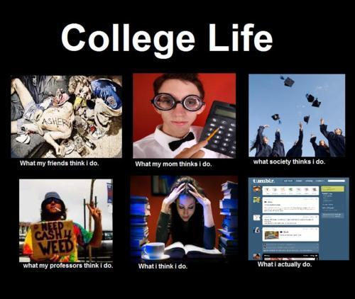 College Life Funny Tumblr