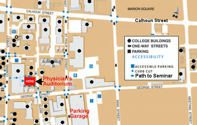 College Of Charleston Campus Map