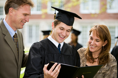 College Students Graduating