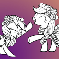 Coloring Pages Applejack