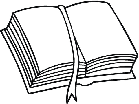 Coloring Pages Of A Book