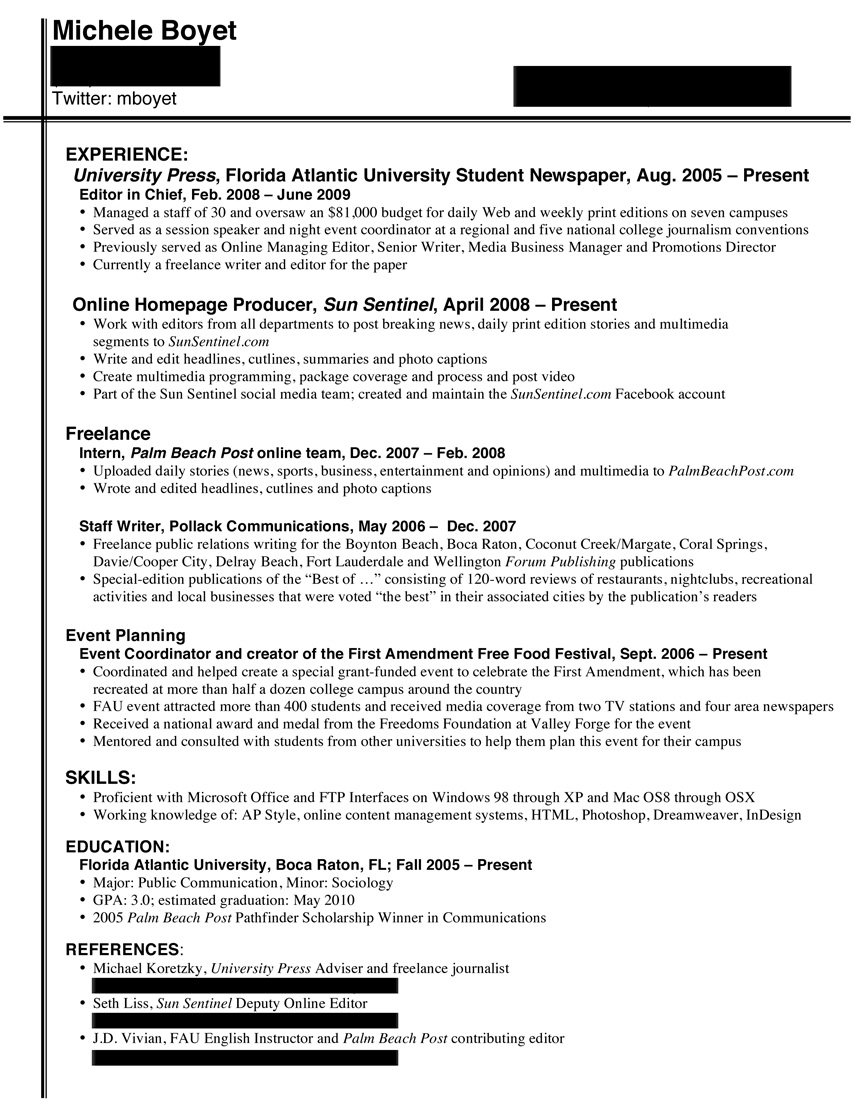 Computer Skills Resume Section