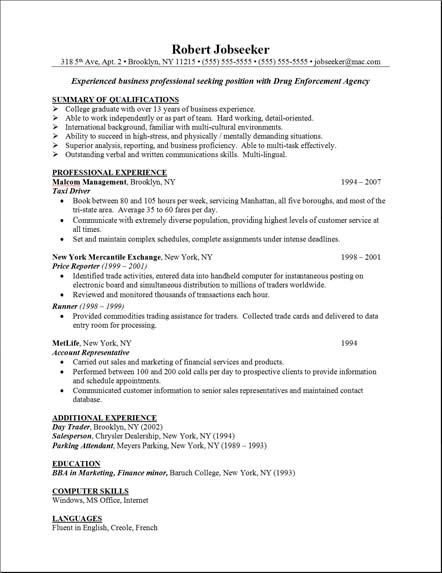 Computer Skills Resume Section