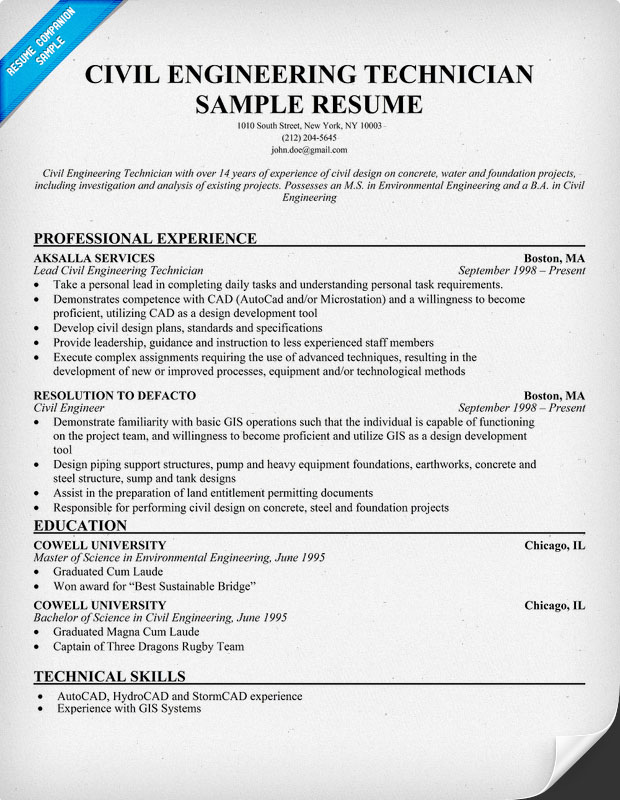 Computer Skills Resume Template