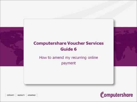 Computershare Vouchers