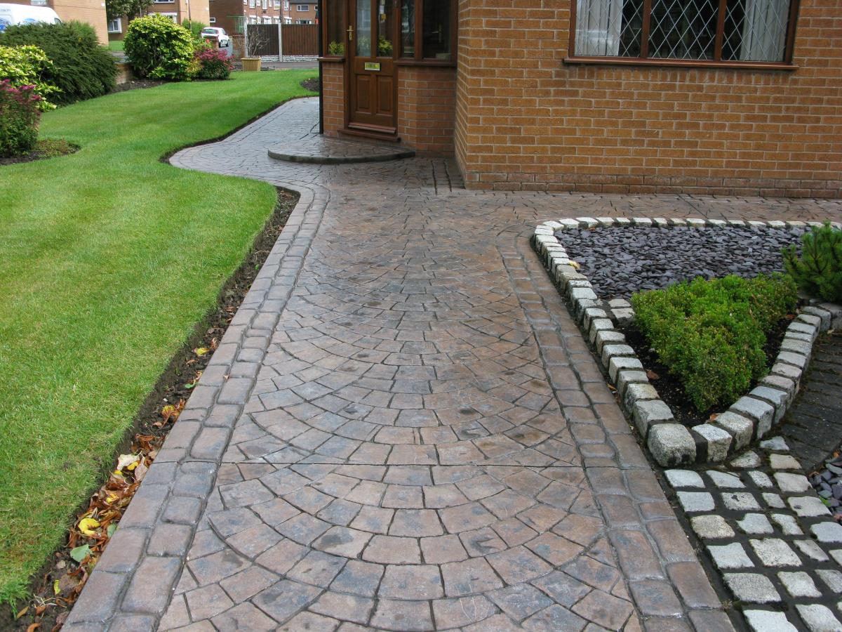 Concrete Imprinted Driveways Liverpool