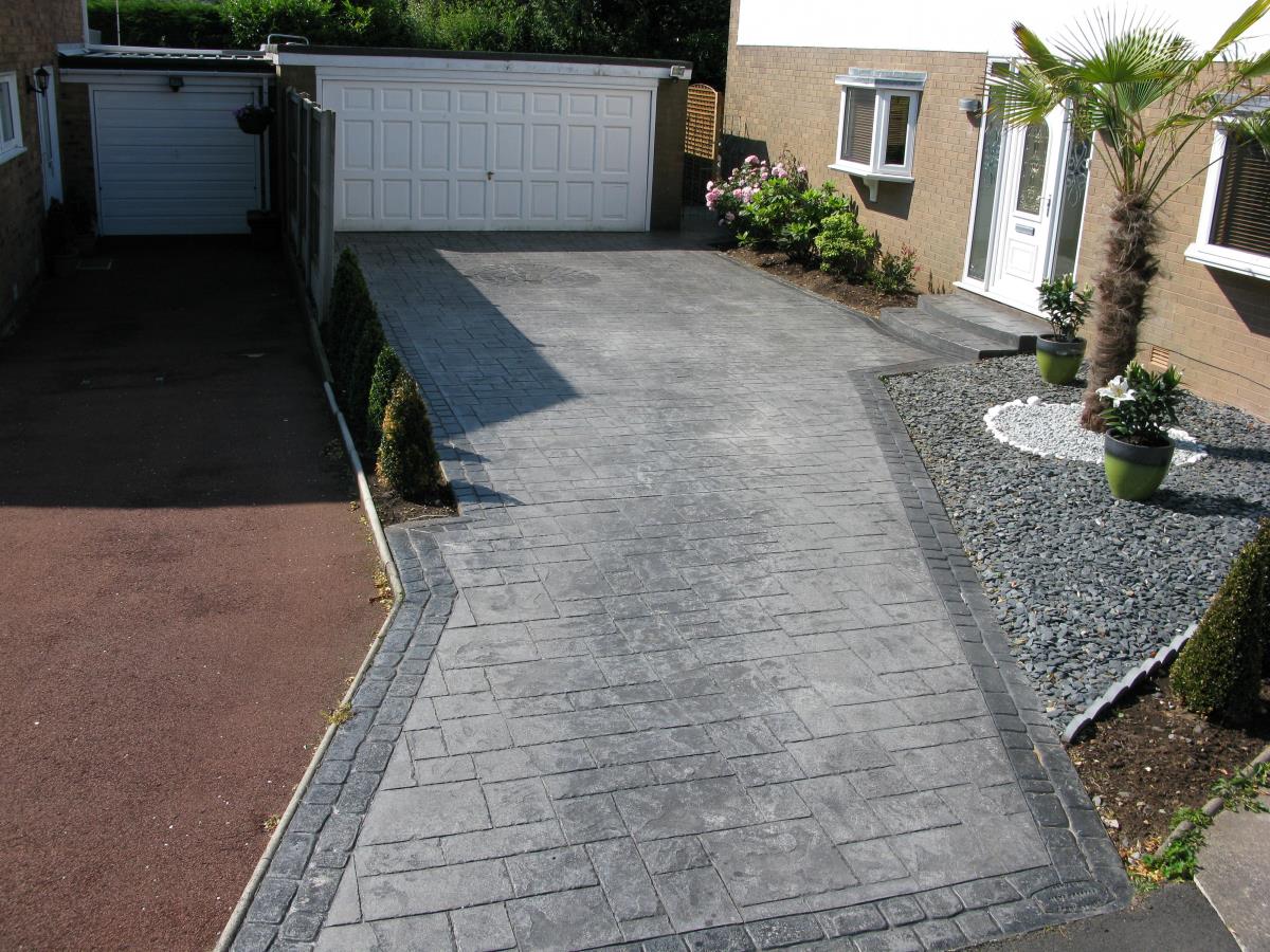 Concrete Imprinted Driveways Liverpool