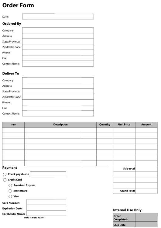 Conference Registration Form Template Word