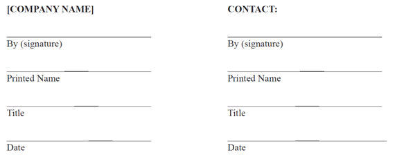 Confidentiality Agreement Sample Form