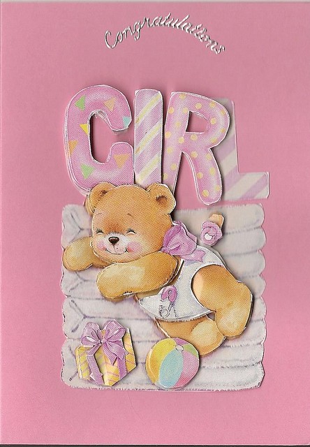 Congratulations Baby Girl Card Message