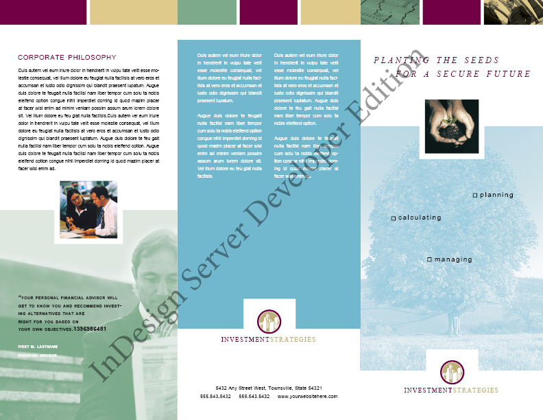 Consulting Services Brochure